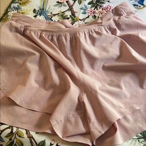 lululemon athletica Light Pink Mesh-Lined Skort